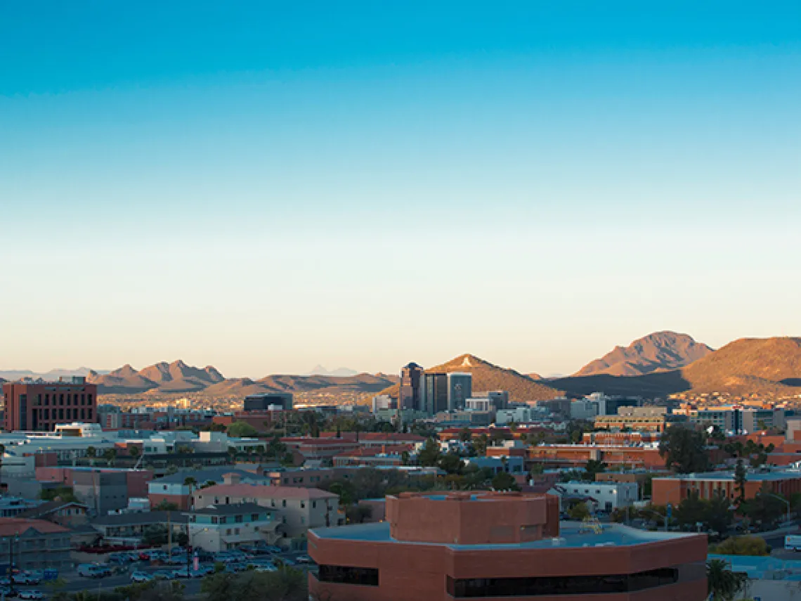 University of Arizona cityscape