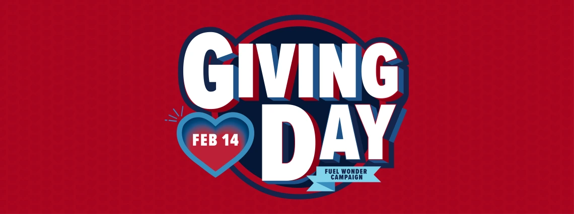 Giving Day red banner