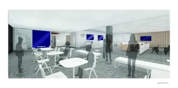 ANDIC Courtroom Lobby Renderings