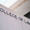 College of Law sign